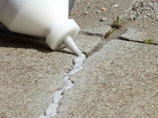 How to fill a tire with cement