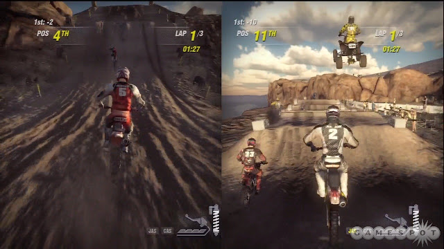 Mx vs atv all out how to split screen