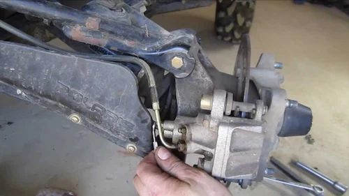 How to bleed atv disk brakes