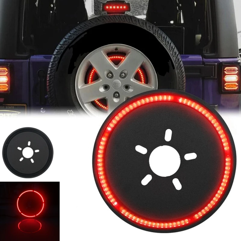 How to install spare tire brake light on jeep