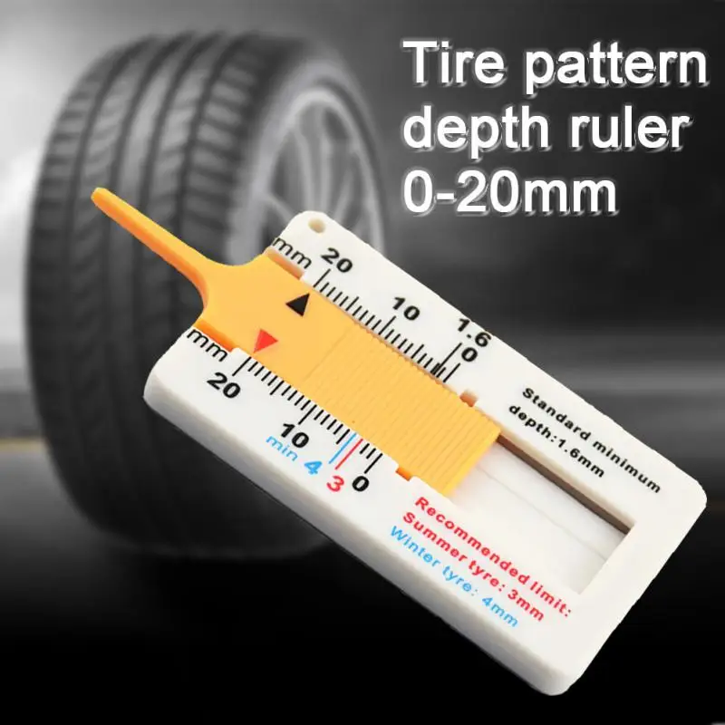 How to measure tire tread depth canada