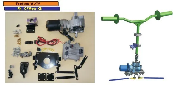 How does an atv steering stabilizer work