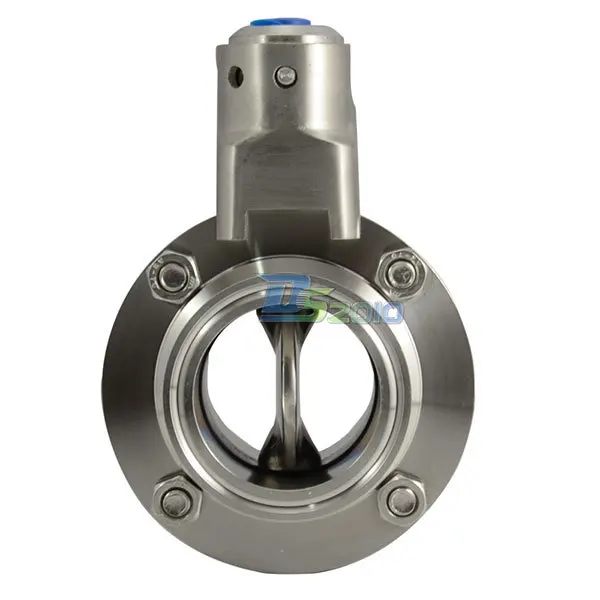 High pressure metal clamp in valves