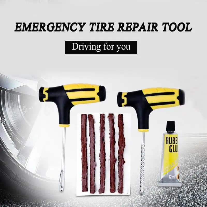 Tire emergency repair kit