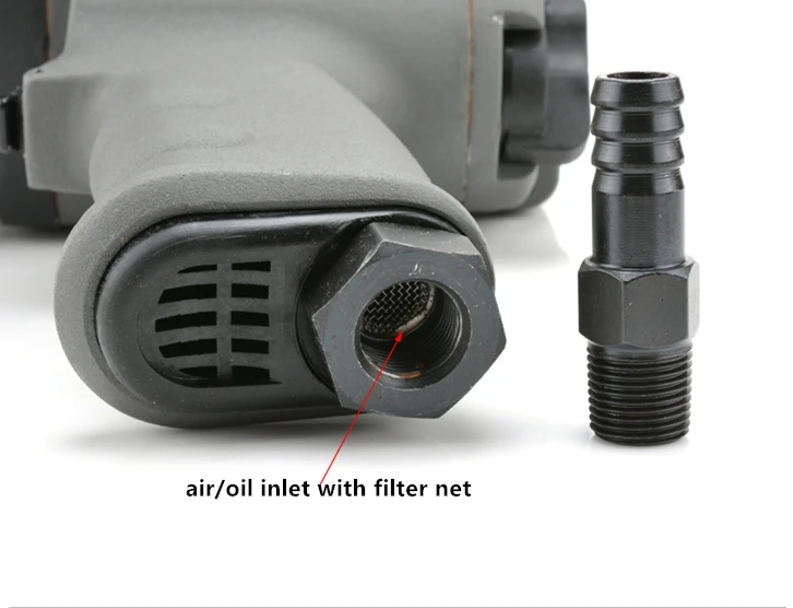 Air hose size for impact wrenches
