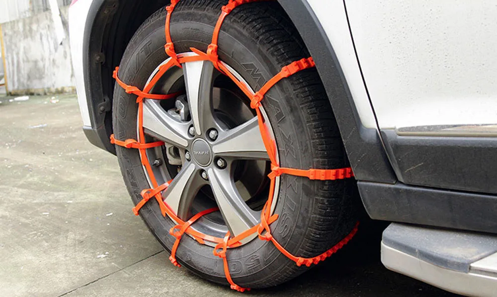 How to put chain on car tires