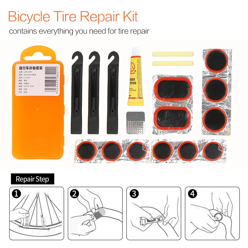 Hot patch tire repair kit