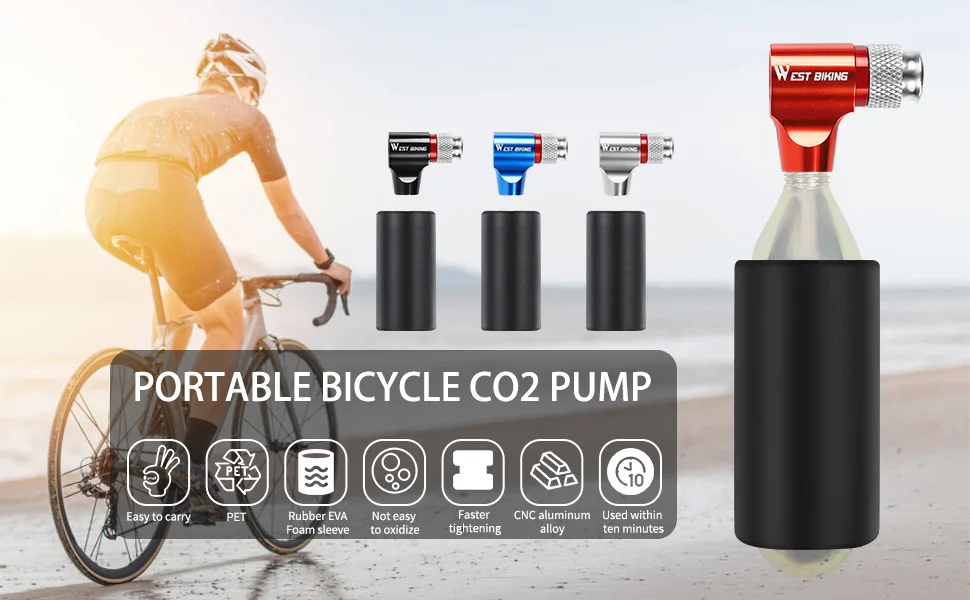 How to pump bike tire with co2 cartridge