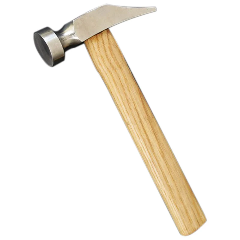 Wooden handled hammer