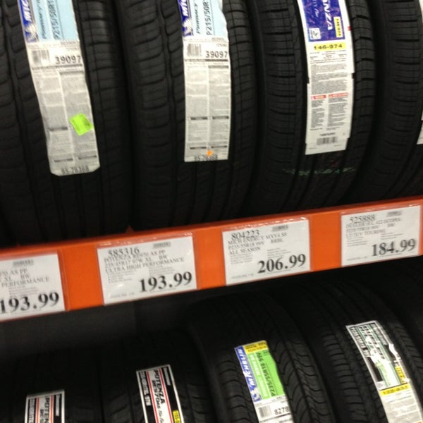 How much tires at costco