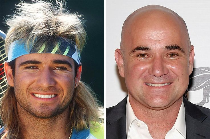 How old was agassi when he retired