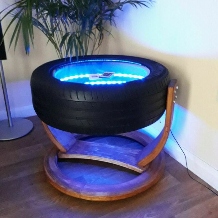 How to make tire furniture