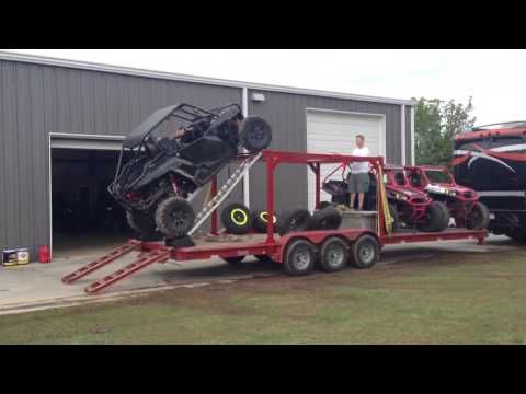 How to load atv on trailer