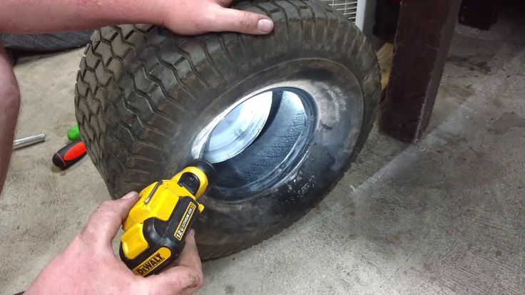 How to install tire on rim by hand