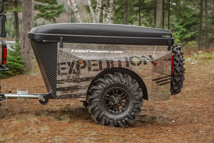 How to lock your atv on a trailer