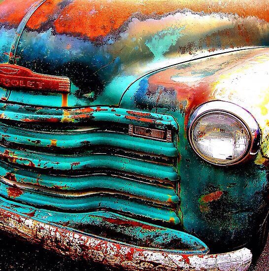 How to paint old car tires