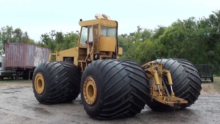 How big is a tractor tire