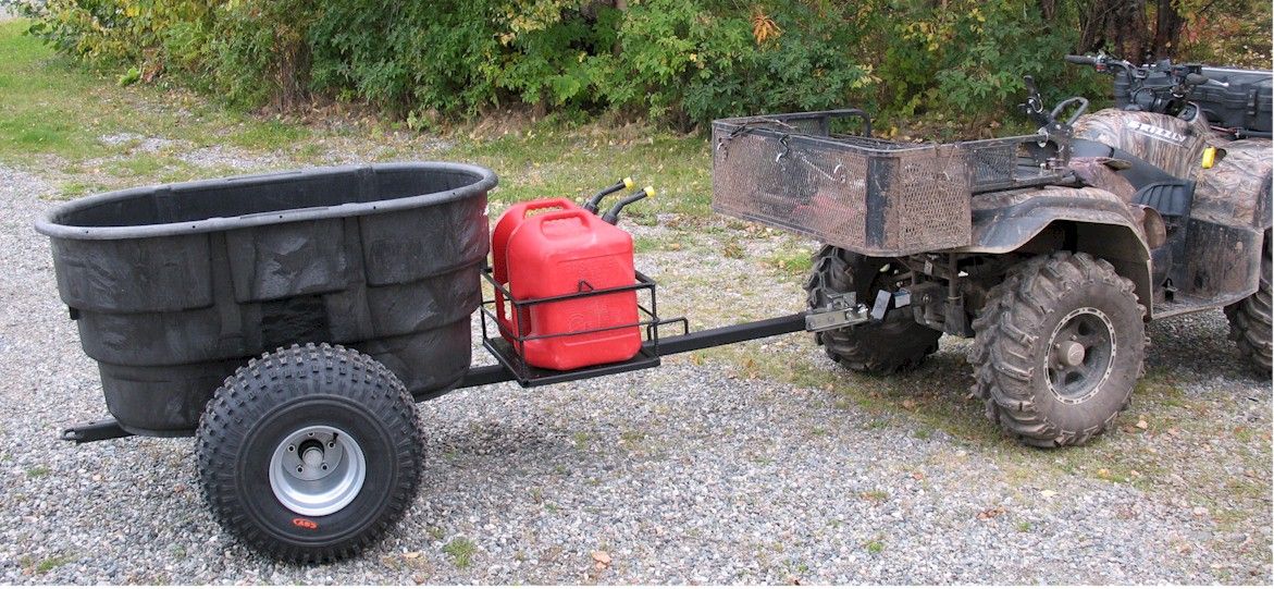 How to make a small atv trailer