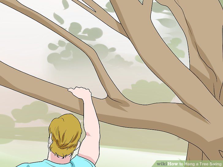 How to hang a tire swing with rope