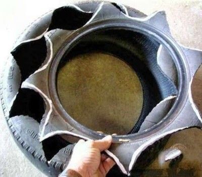 How to make money recycling used tires