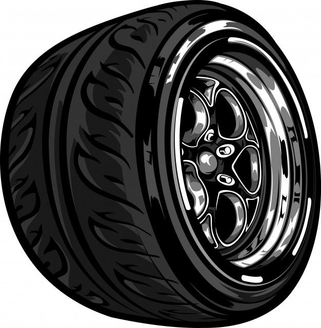 How to draw rims and tires