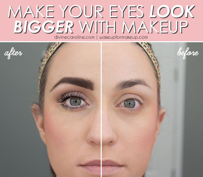 How to make your eyes look tired with makeup