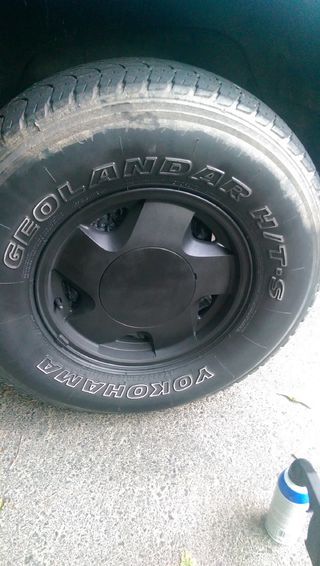 How much is a used tire rim