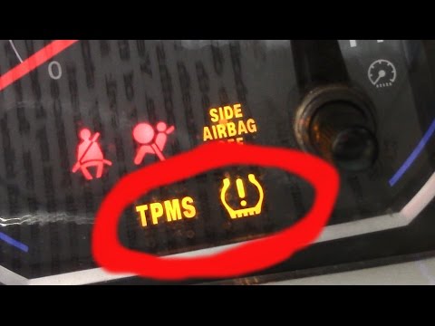 How to reset tire pressure light on honda fit