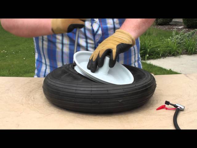 How to fix tire marks in lawn