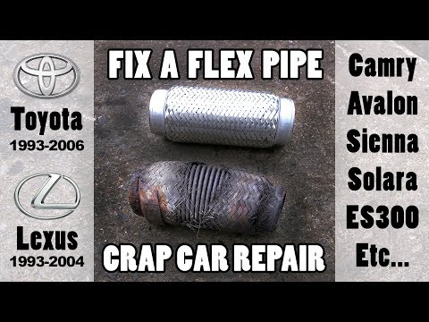 How to fix atv exhaust leak