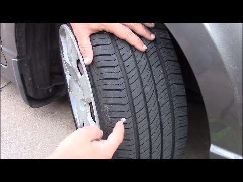 How to prevent nails in tires