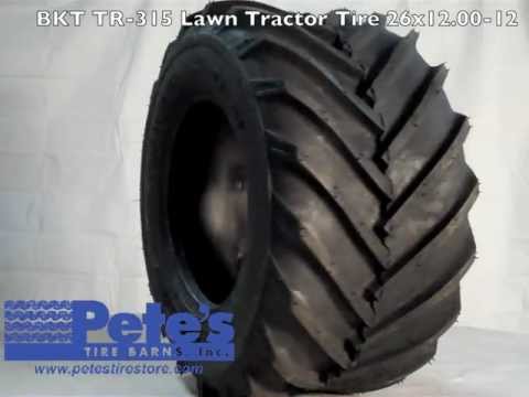 How to repair lawn tractor tire