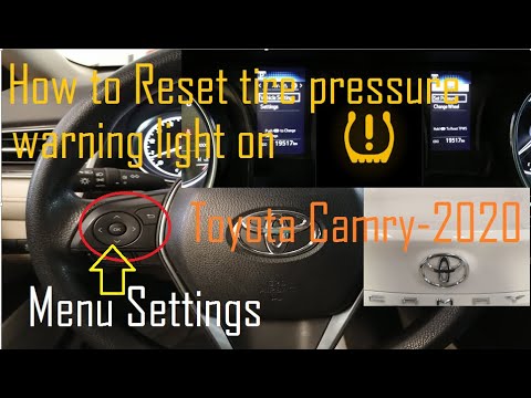 How to reset tire pressure sensor after rotation