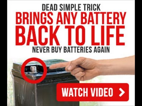 How to charge a dead atv battery