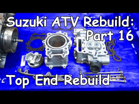 How to rebuild an atv motor