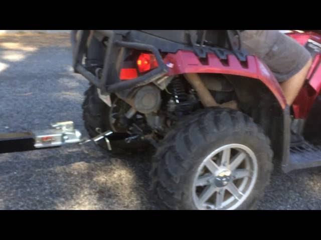 How to make a homemade atv trailer