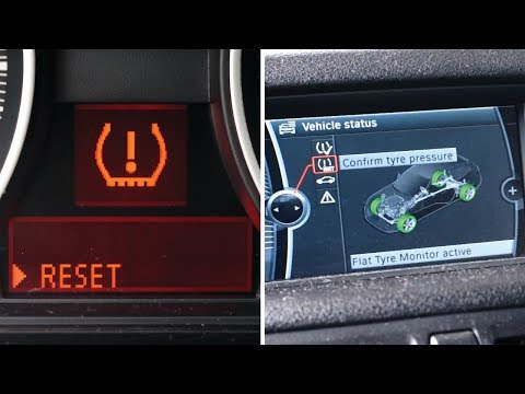 Bmw 328i how to reset tire pressure monitor