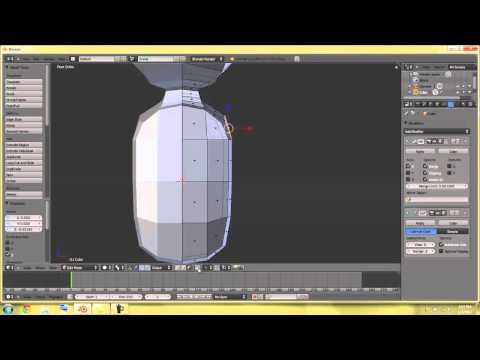 How to make a tire in blender