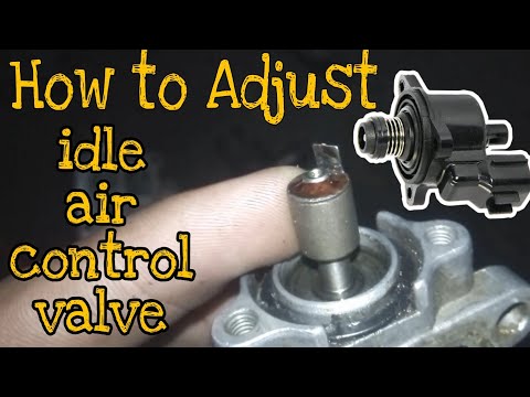 How to adjust idle screw on atv