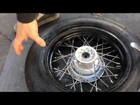 How to change trailer tire on rim