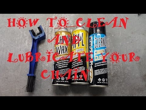 How to lube atv chain
