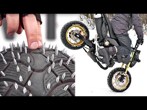 How to stud winter tires
