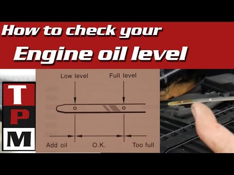 How do you check the oil in an atv