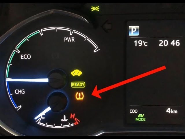 How to reset tire pressure sensor toyota corolla 2010