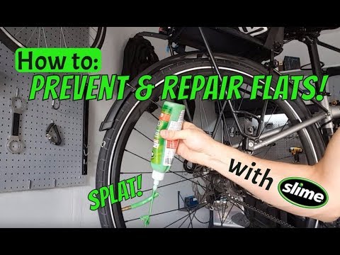 How to fix a dirt bike flat tire