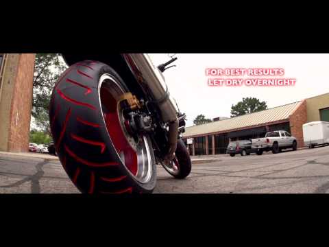 How to install motorcycle tire