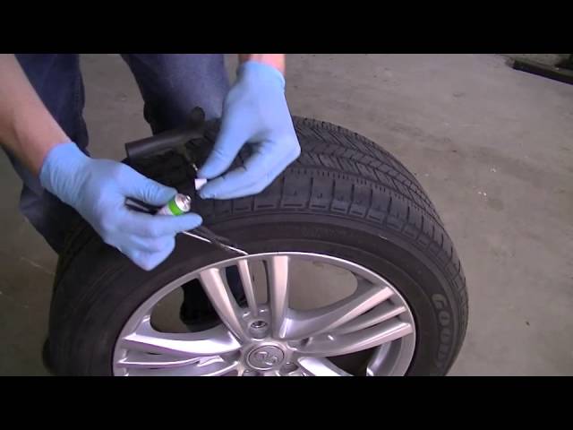 What to do if a tire plug is leaking