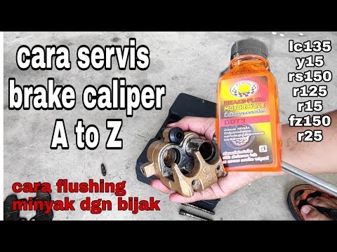 How to rebuild atv brake caliper