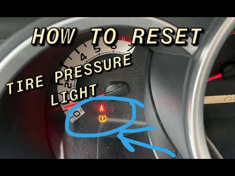 How do you turn off tire pressure light