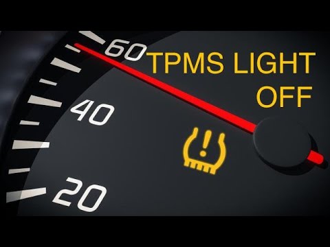 How do i reset the low tire pressure sensor